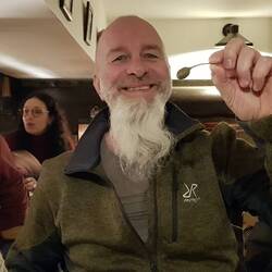 ...noch zu Scherzen aufgelegt...