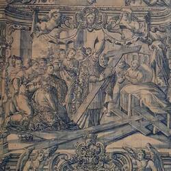 Fliesenmalerei in einer der unzähligen Kirchen