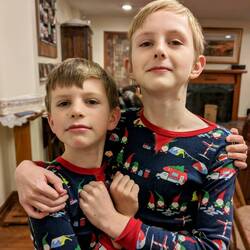 Strong Xmas pj game.