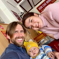 Another photo with these strange looking tourist