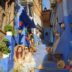 Chefchaouen ist ein Instagram Hotspot 📸.