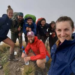 Au sommet du Mt Crawford!