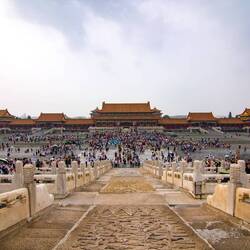 View of the Supreme Harmony Gate