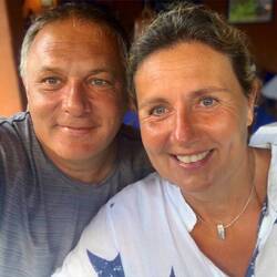 Zum Abschied im Costa Linda Beach Restaurant