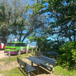 Mittagessen am Strand 🍽️