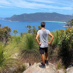 Tolle Blicke auf dem Wanderweg
