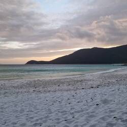 Abendstimmung an der Little Waterloo Bay