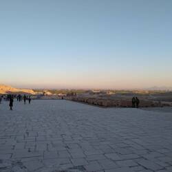 The view from the temple towards Luxor