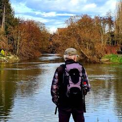 Die Bliesmündung in Saargemünd!