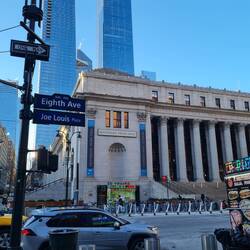 Erstes Ankommen an der Penn Station NY