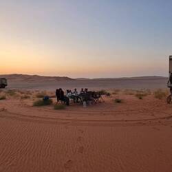 Christmas Dinner in the middle of nowhere