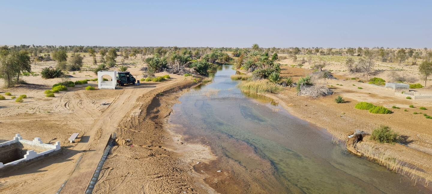 Early morning in the Wadi