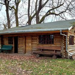 Tolle und auch geöffnete Hütte vom Saarwander Verein!