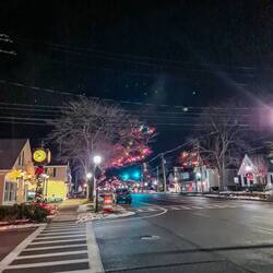 Lewiston by night. So toll mit den Lichtern