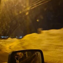 So hoch war der Schnee