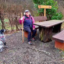 Ein Pilgerrastplatz ohne Pilgerweg!