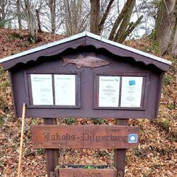 Der Pilgerweg führt hier schon länger nicht mehr vorbei!