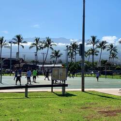 A rare peek at Haleakalā from sea level.