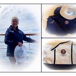 Goodies ... compliments of Oceania.