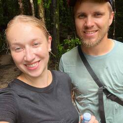 Nass aber happy ☔️