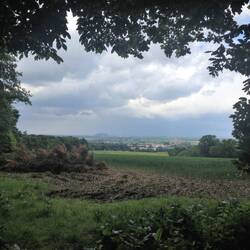 ein letzter Blick zurück zum Kaliberg
