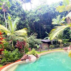 Pool vom Campingplatz