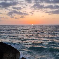 The beginning of the next, The sun shows its first rays