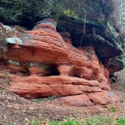 Die roten Felsen!