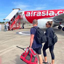 The engines sounded a little rattle-y at idle but she got us to Chiang Mai! 🙏