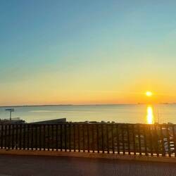 Sonnenuntergang in Tarent