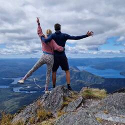 Alone at the top!