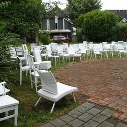 Gedenkstätte 185 Stühle