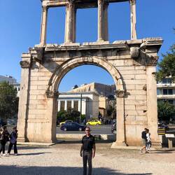Another Hadrian's Arch. That guy got around!