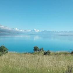 Zuvor letzter Blick auf Lake Pukaki, das musste noch mit rein