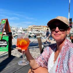 Chillaxing in the Cabo marina