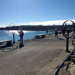 links Mittelmeer - rechts Atlantik