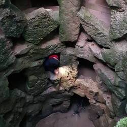 Auch da sind wir Treppen gewendelt