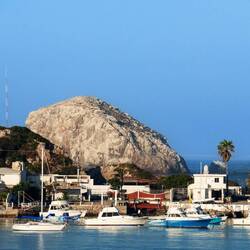 On our way to our berth — Mazatlan, Mexico.