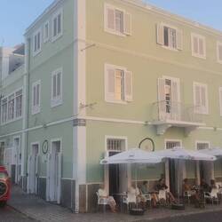 Unsere Unterkunft: Cafe Mindelo