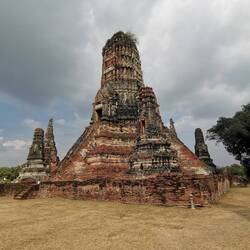Tempelstätte in Ayutthaya