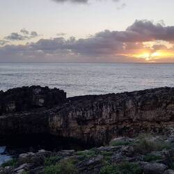 Netter, aber kurzer, Sonnenuntergang