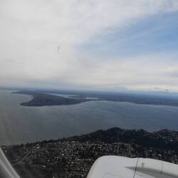 View of Puget Sound from AA6047.