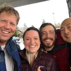 Jeff, Liz, Nate, and I.