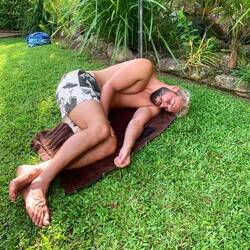 Kleine Schlafpause einlegen.