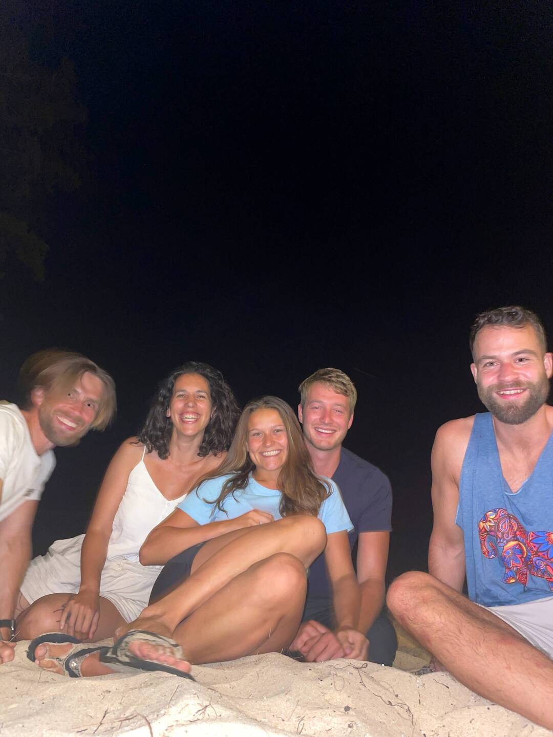 Joana, Tess (Tasmanian Devil), Daniel, Alex