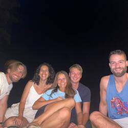 Joana, Tess (Tasmanian Devil), Daniel, Alex