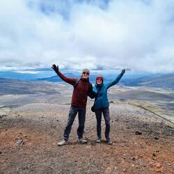 Jetzt geht's wieder nach unten...