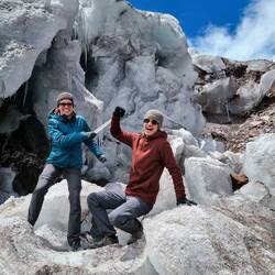 Action an der Gletschergrenze ❄️