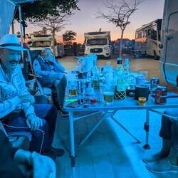 Und zum Abschluss sind wir noch bei einer Geburtstagsfeier gelandet