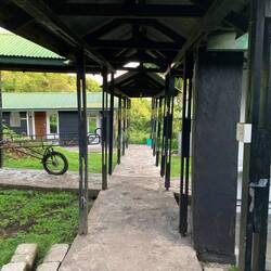 Toiletten, wie erwartet etwas spartanisch...